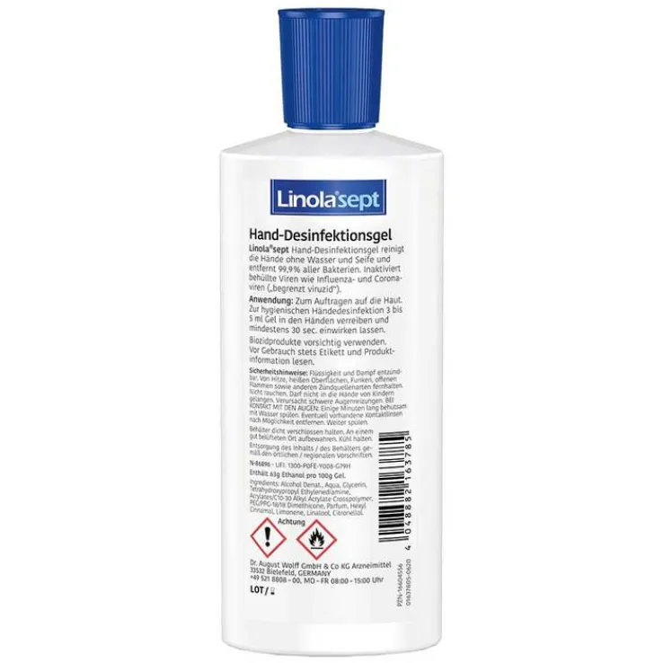 Linola Sept Hand-Desinfektionsgel, 300 ml