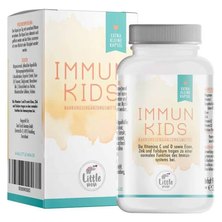 Little Wow Immun Kids Immunsystem Kind.vegan Kapseln , 90 St