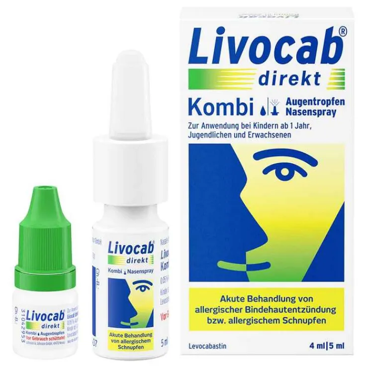 Livocab direkt Kombi Nasenspray & Augentropfen, 1 P