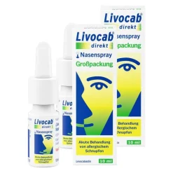 Livocab direkt Nasenspray bei Allergie, 2x10 ml