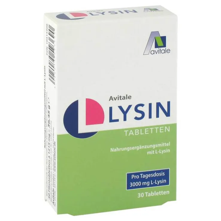 L-Lysin 750 mg Tabletten, 30 St