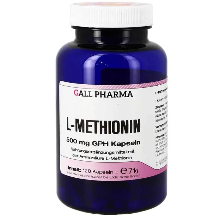 L-Methionin 500 mg GPH Kapseln, 120 St