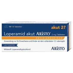 Loperamid akut Aristo® 2 mg Tabletten, 10 St