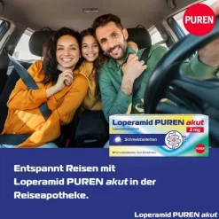 Loperamid PUREN akut 2 mg Schmelztabletten, 12 St