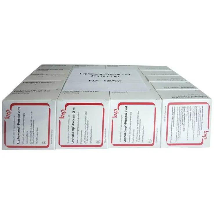 Lophakomp Procain 2 ml Injektionslösung, 200X2 ml
