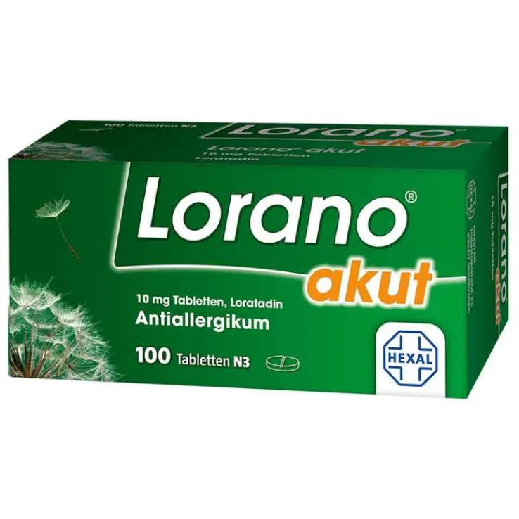 Lorano akut 10 mg Tabletten, 100 St