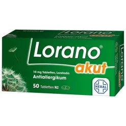 Lorano akut 10 mg Tabletten, 50 St