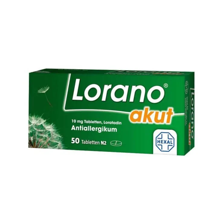 Lorano akut 10 mg Tabletten, 50 St