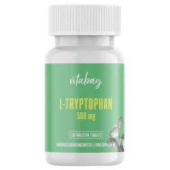 L-Tryptophan 500 mg Aminosäure vegan Tabletten, 120 St
