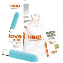 Lubexxx Love Mini Massager türkis rechargeable, 1 St