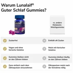 Lunalaif Guter Schlaf Gummies, 30 St