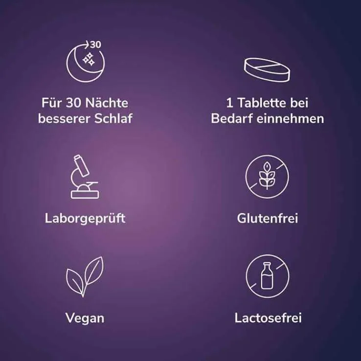 Lunalaif Guter Schlaf Kombi Tabletten, 30 St