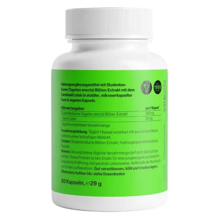 Lutein 20 mg Kapseln mikroverkapselt, 60 St