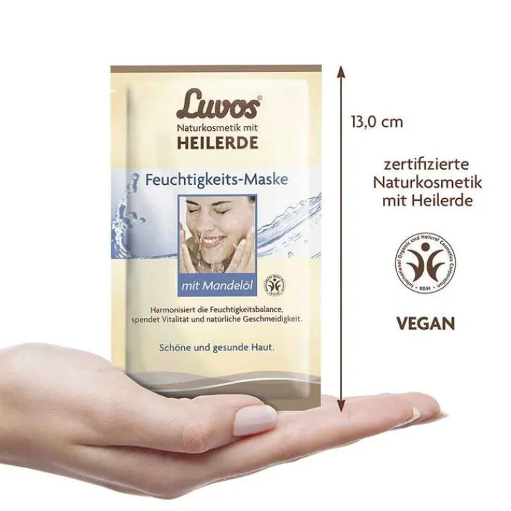 Luvos Crememaske Feuchtigkeit gebrauchsfert., 2X7.5 ml