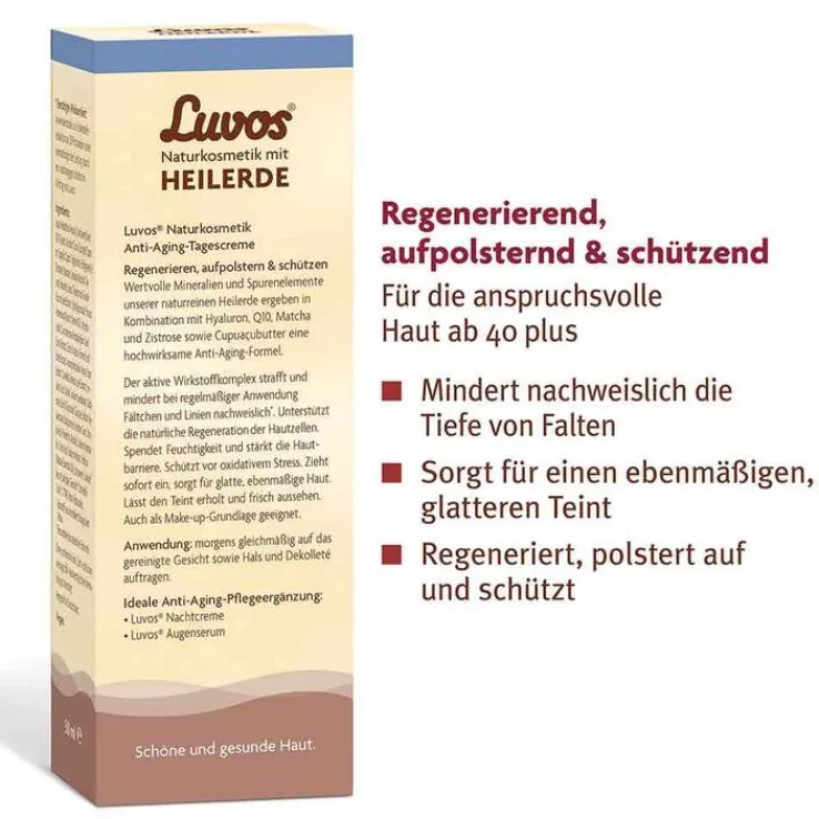 Luvos Heilerde Anti-Age Tagescreme, 50 ml