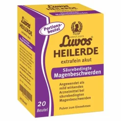 Luvos Heilerde extrafein akut Säurebedingte Magenbeschwerden Beutel , 20X6.5 g
