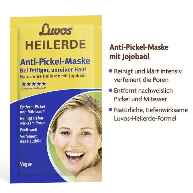 Luvos Heilerde Gesichtsmaske, 15 ml