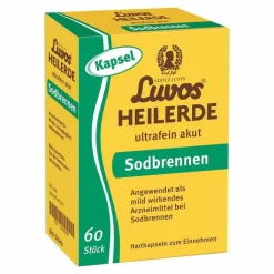 Luvos Heilerde ultrafein akut Sodbrennen Kapseln, 60 St