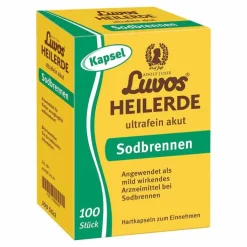 Luvos Heilerde ultrafein akut Sodbrennen Kapseln, 100 St