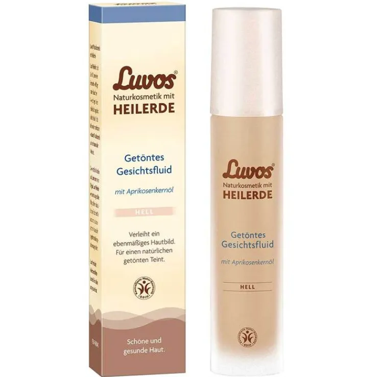Luvos Naturkosmetik getöntes Gesichtsfluid hell, 50 ml