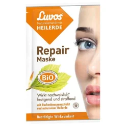 Luvos Naturkosmetik Heilerde Repair Maske, 2X7.5 ml