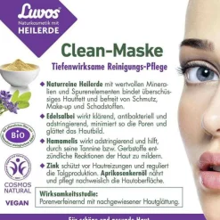 Luvos Naturkosmetik Heilerde Clean-Maske, 2X7.5 ml