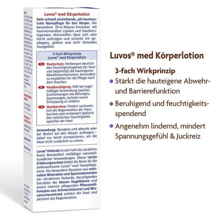 Luvos Naturkosmetik Med Körperlotion, 200 ml