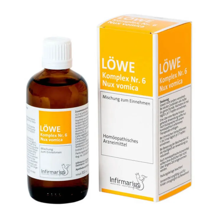 Löwe Komplex Nr. 6 Nux Vomic Tropfen, 50 ml