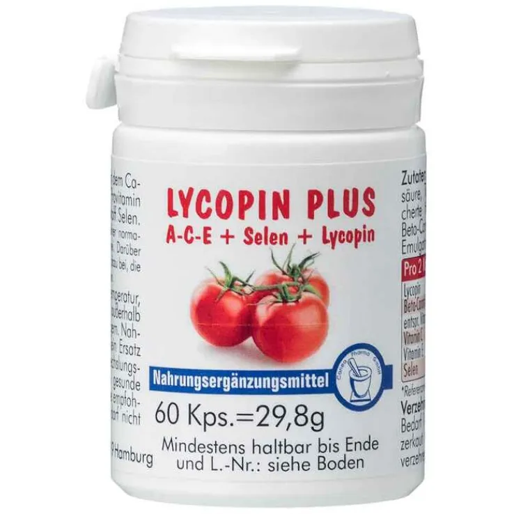 Lycopin Plus Kapseln mit Vitaminen und Selen , 60 St