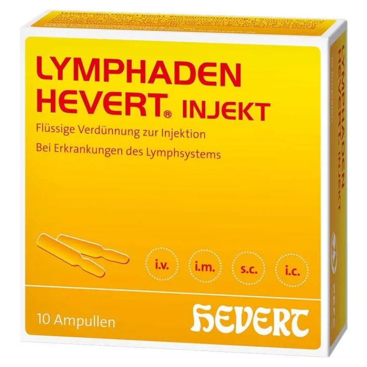 Lymphaden Hevert injekt Ampullen, 10X2 ml