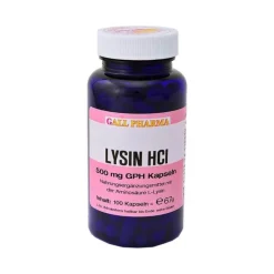 Lysin HCL 500 mg GPH Kapseln, 100 St