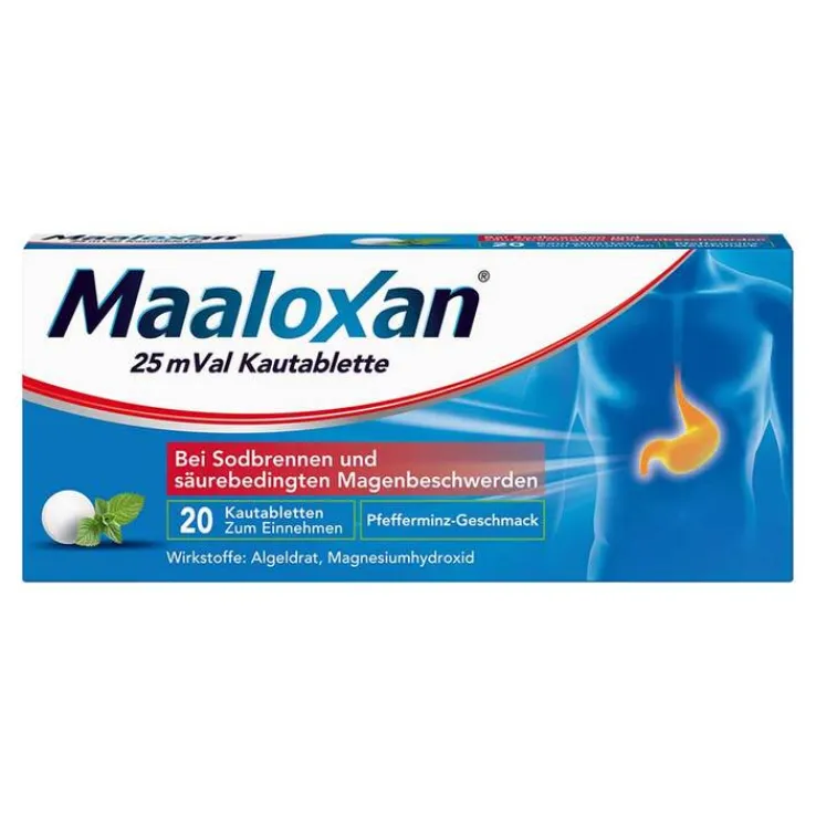 Maaloxan 25 mVal Kautabletten, 20 St