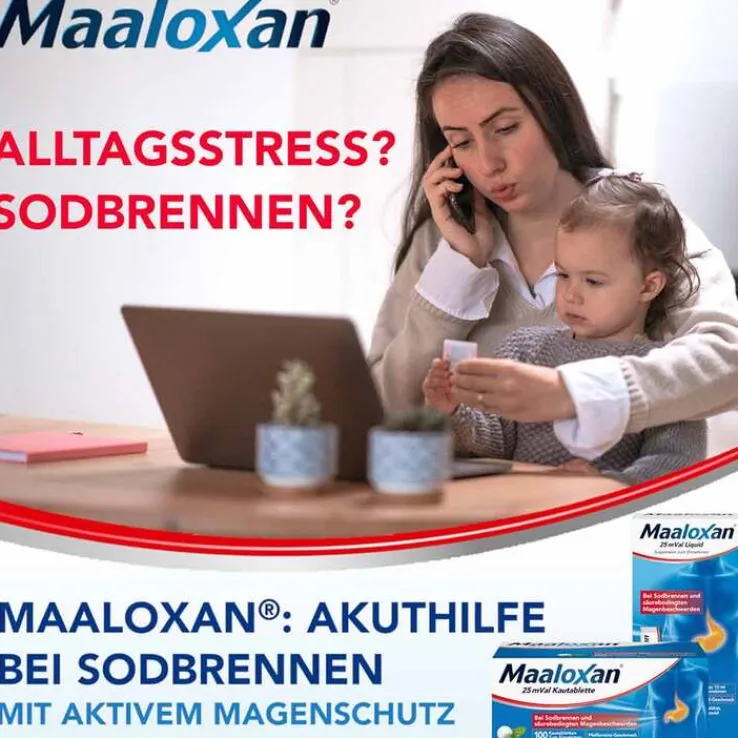 Maaloxan 25 mVal Suspension, 10X10 ml