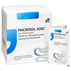 Macrogol ADGC® plus Elektrolyte Pulver zur H.e.L.zum Einnehmen , 50 St