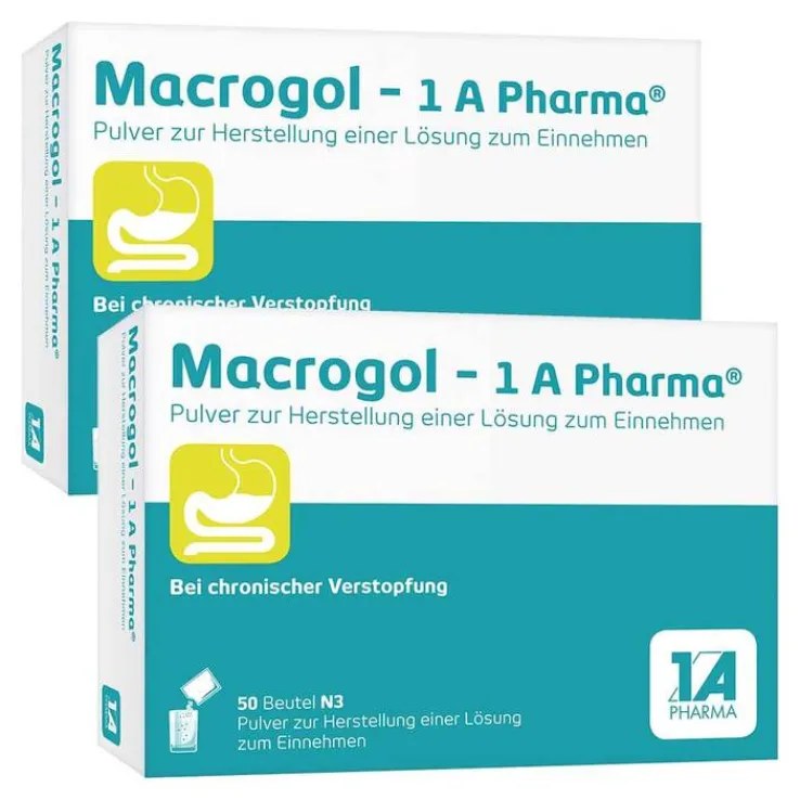 Macrogol-1A Pharma Pulver zur Herstellung einer Lösung zum Einnehmen, 100 St