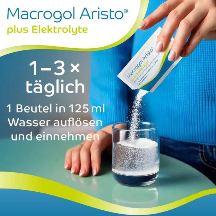 Macrogol Aristo plus Elektrolyte 13,72 g Ple, 50 St