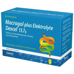 Macrogol plus Elektrolyte Dexcel 13,7 g Ple, 20 St