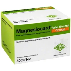 Magnesiocard forte 10 mmol Orange Pulver, 50 St