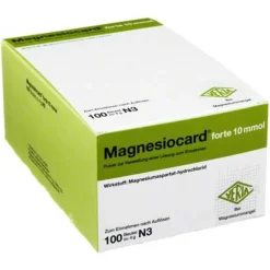 Magnesiocard forte 10 mmol P, 100 St