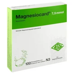 Magnesiocard 7,5 mmol Brausetabletten, 100 St