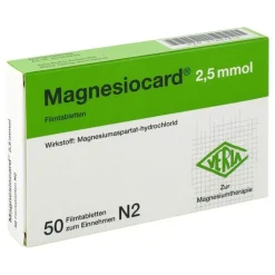 Magnesiocard 2,5 mmol Filmtabletten, 50 St