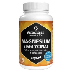 Magnesium Bisglycinat 750 mg vegan Kapseln, 120 St