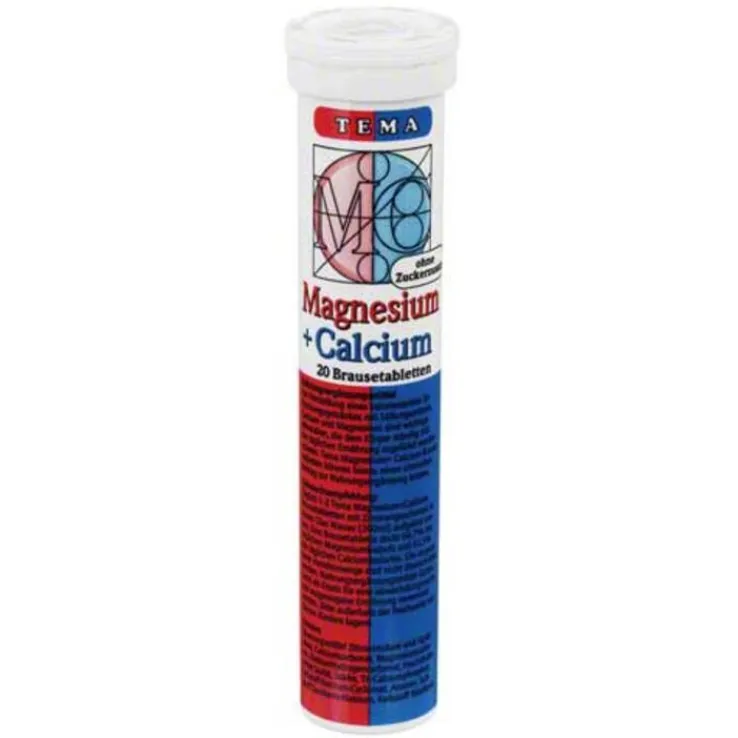 Magnesium + Calcium Brausetabletten, 20 St