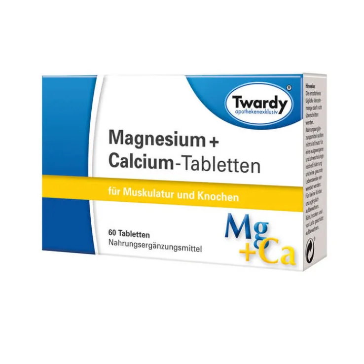 Magnesium + Calcium Tabletten, 60 St