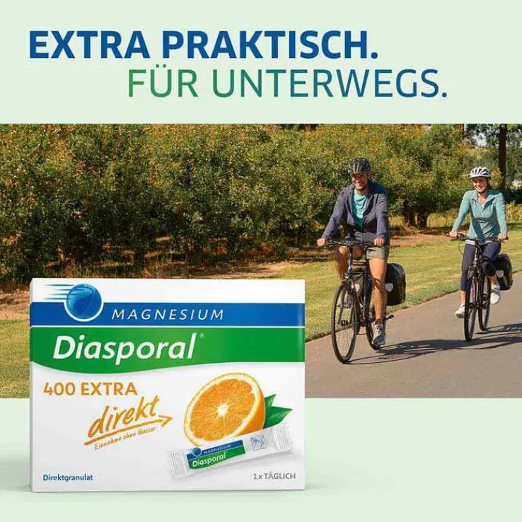 Magnesium Diasporal 400 Extra direkt Granulat, 100 St