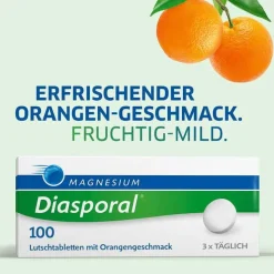 Magnesium Diasporal 100 Lutschtabletten, 50 St