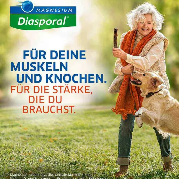 Magnesium Diasporal pro D3 + K2 Depot Muskel + Knochen Tabletten, 30 St