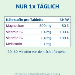 Magnesium Diasporal pro Schneller Einschlafen direkt, 30 St