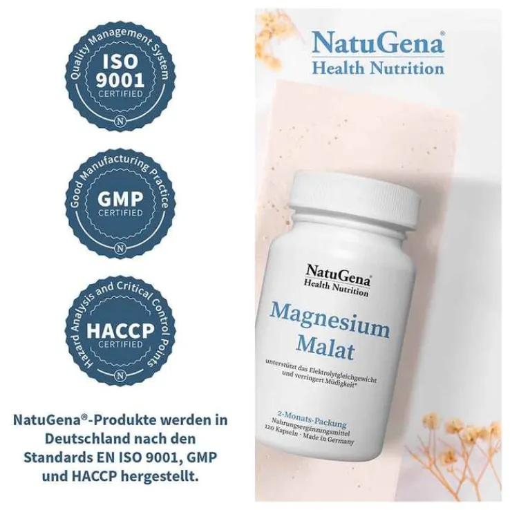 Magnesiummalat Kapseln, 120 St