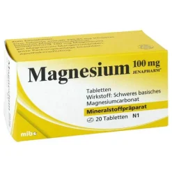 Magnesium 100 mg Jenapharm Tabletten, 20 St